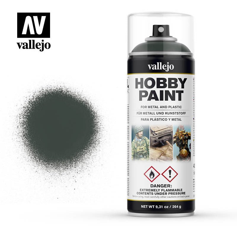 Vallejo Hobby Paint Spray - Dark Green - Vallejo - ModelCars.com