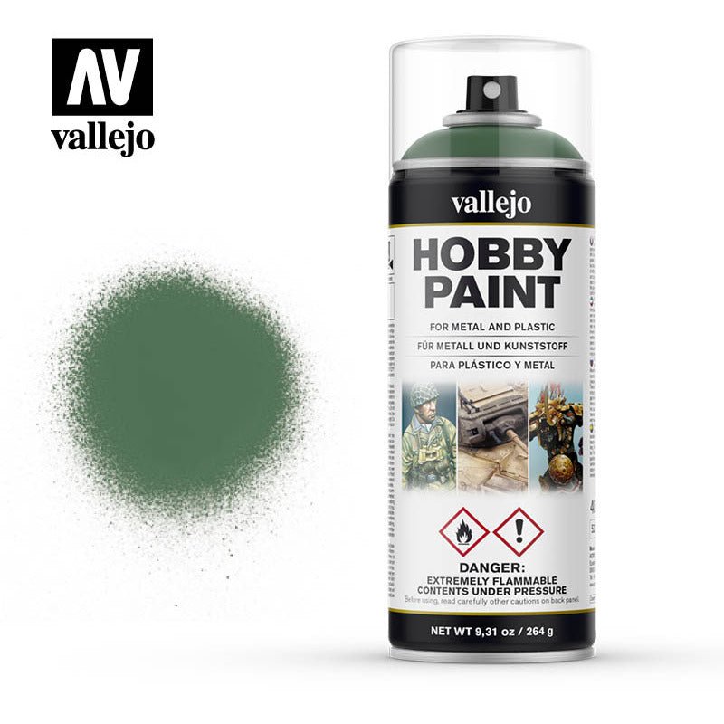 Vallejo Hobby Paint Spray - Sick Green - Vallejo - ModelCars.com