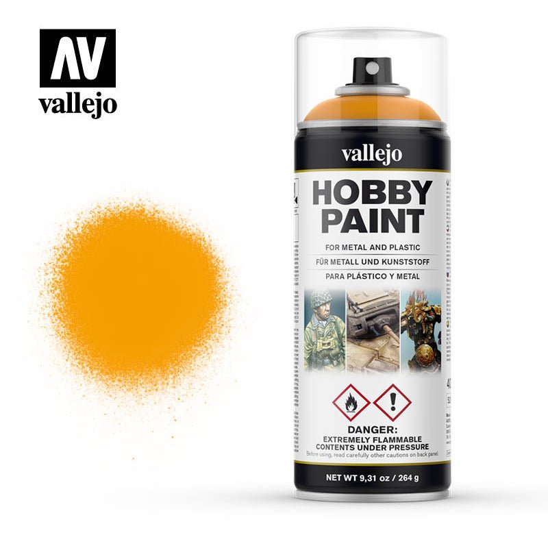Vallejo Hobby Paint Spray - Sun Yellow - Vallejo - ModelCars.com