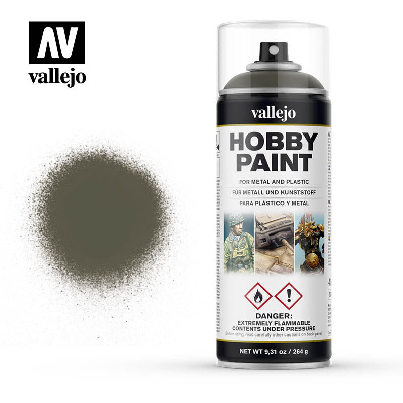 Vallejo Hobby Paint Spray - Russian Green 4BO