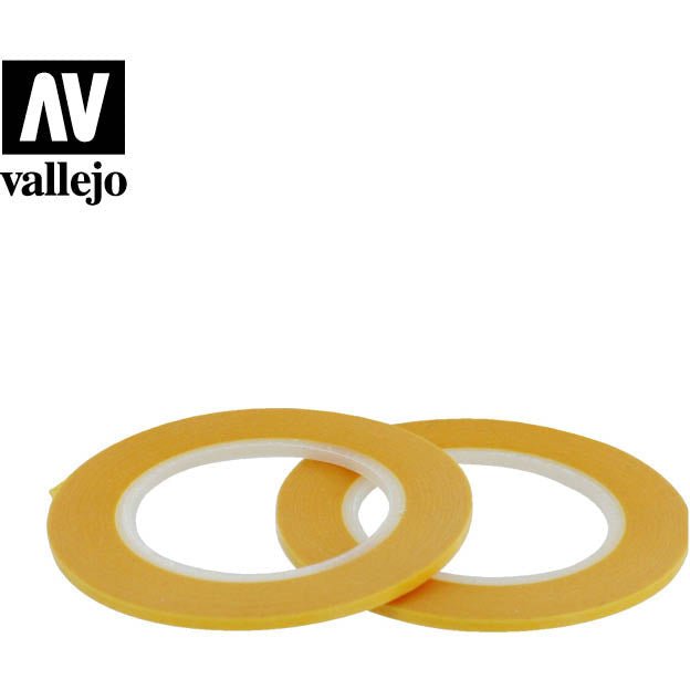 Vallejo Hobby Tools - Masking Tape 2 mm x 18 m - Vallejo - ModelCars.com