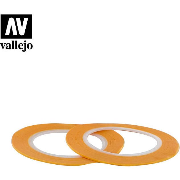 Vallejo Hobby Tools - Masking Tape x2 (1mm x 18m) T07002 - Vallejo - ModelCars.com