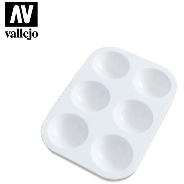 Vallejo hobby tools plastic palette 13x9cm HS120 - Vallejo - ModelCars.com