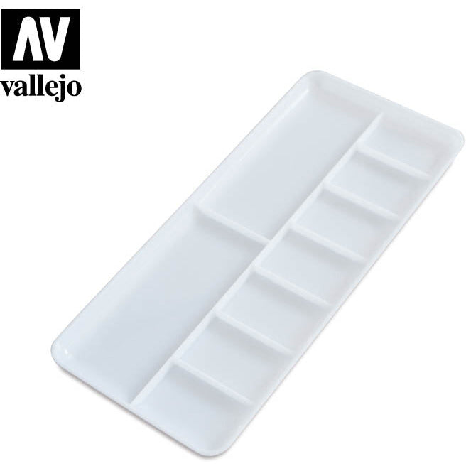 Vallejo Hobby Tools - Plastic Palette 18x8,5 cm