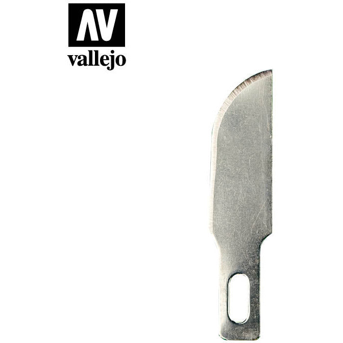 Vallejo Hobby Tools - Set of 5 Blades - #10 Curved blades