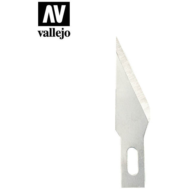 Vallejo Hobby Tools - Set of 5 Blades - #11 Fine point blades