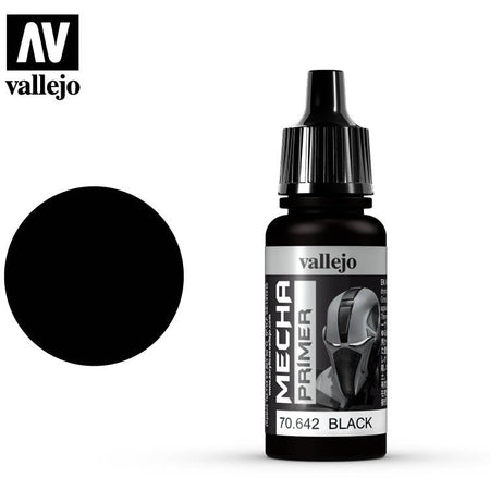 Vallejo Mecha Color Black 70642, water-based airbrush paint-Vallejo-ModelCars.com