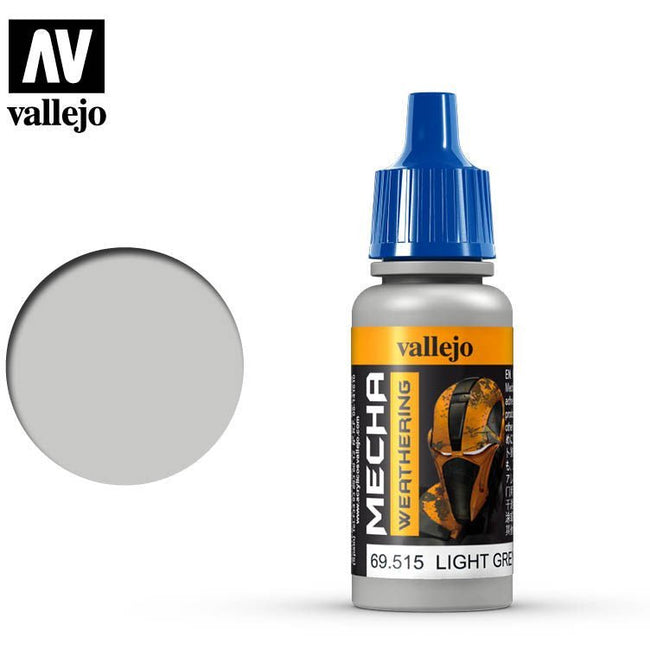 Vallejo Mecha Color Light Grey Wash 69515, water-based airbrush paint-Vallejo-ModelCars.com