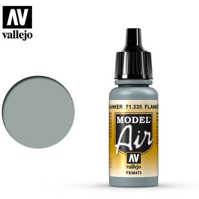 Vallejo Model Air Vallejo Flanker Light Gray 71335 color-Vallejo-ModelCars.com
