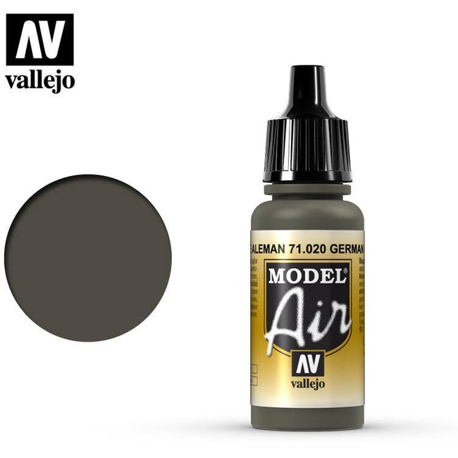 Vallejo Model Air Vallejo Green Brown 71020 acrylic airbrush color-Vallejo-ModelCars.com