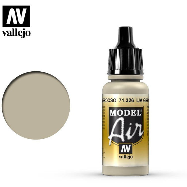 Vallejo Model Air Vallejo IJA Grey Green 71326 acrylic airbrush color-Vallejo-ModelCars.com