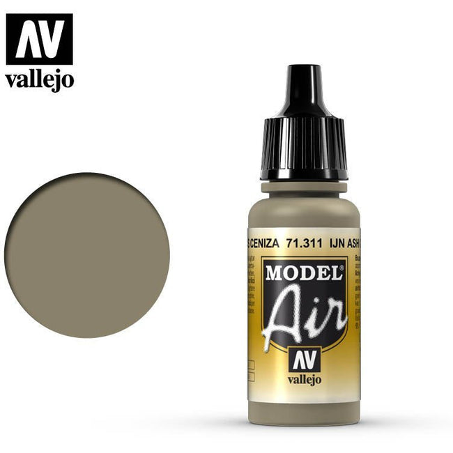 Vallejo Model Air Vallejo IJN Ash Grey 71311 acrylic airbrush color-Vallejo-ModelCars.com