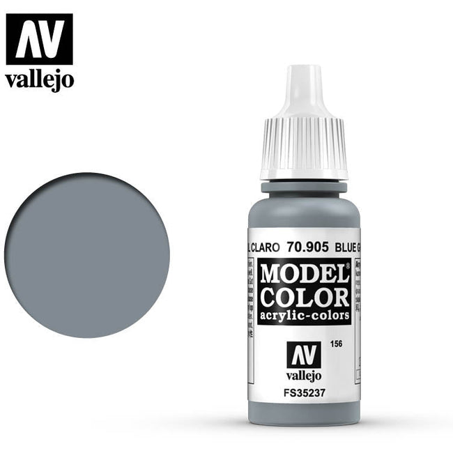 Vallejo Model Color Blue Grey Pale 70905 for painting miniatures-Vallejo-ModelCars.com