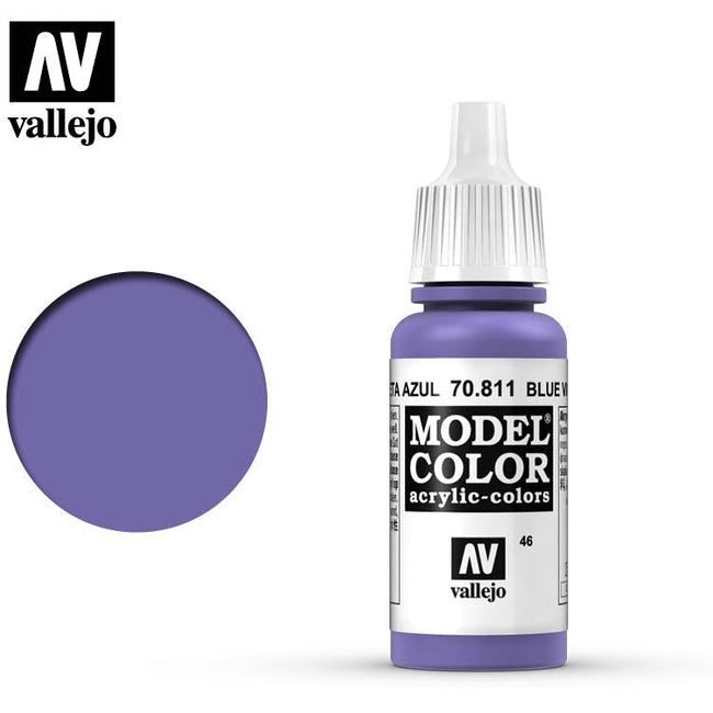 Vallejo Model Color Blue Violet 70811 for painting miniatures - Vallejo - ModelCars.com