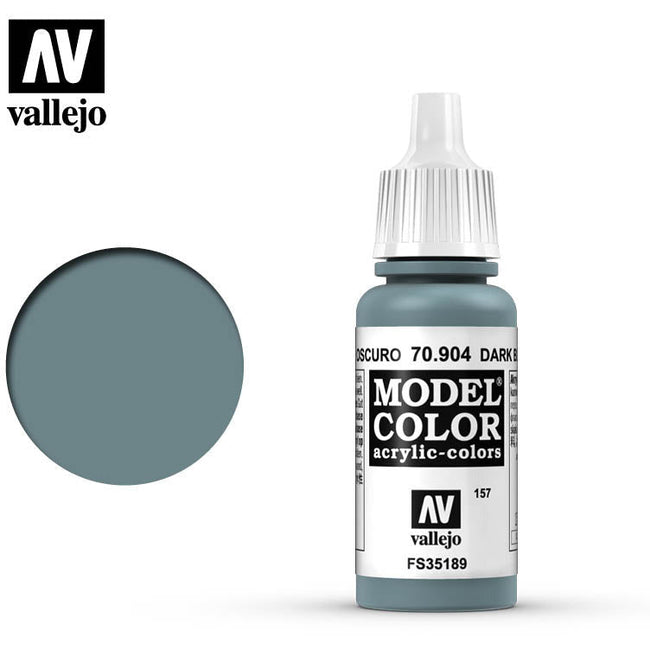 Vallejo Model Color Dark Blue Grey 70904 for painting miniatures - Vallejo - ModelCars.com