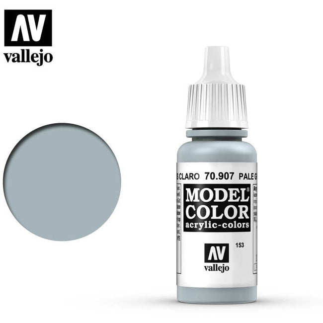 Vallejo Model Color Pale Grey Blue 70907 for painting miniatures-Vallejo-ModelCars.com
