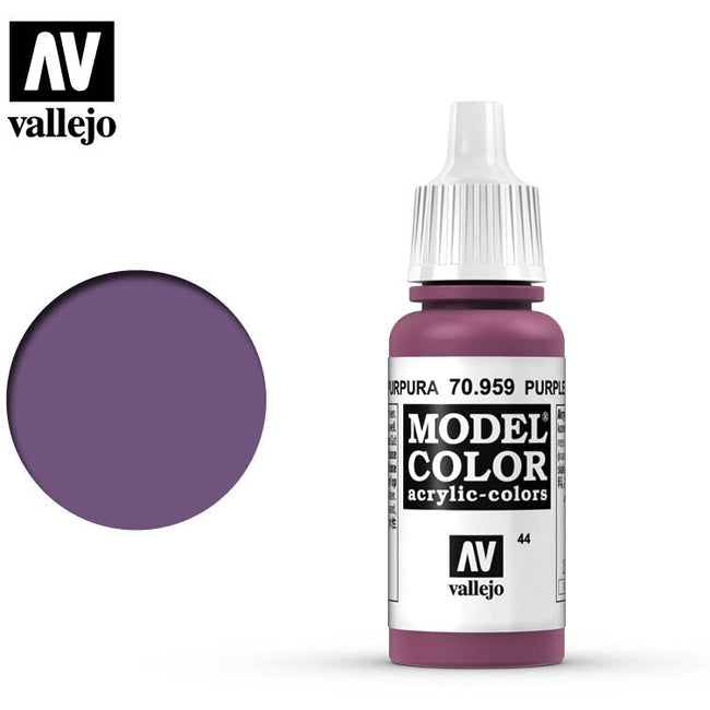 Vallejo Model Color Purple 70959 for painting miniatures-Vallejo-ModelCars.com