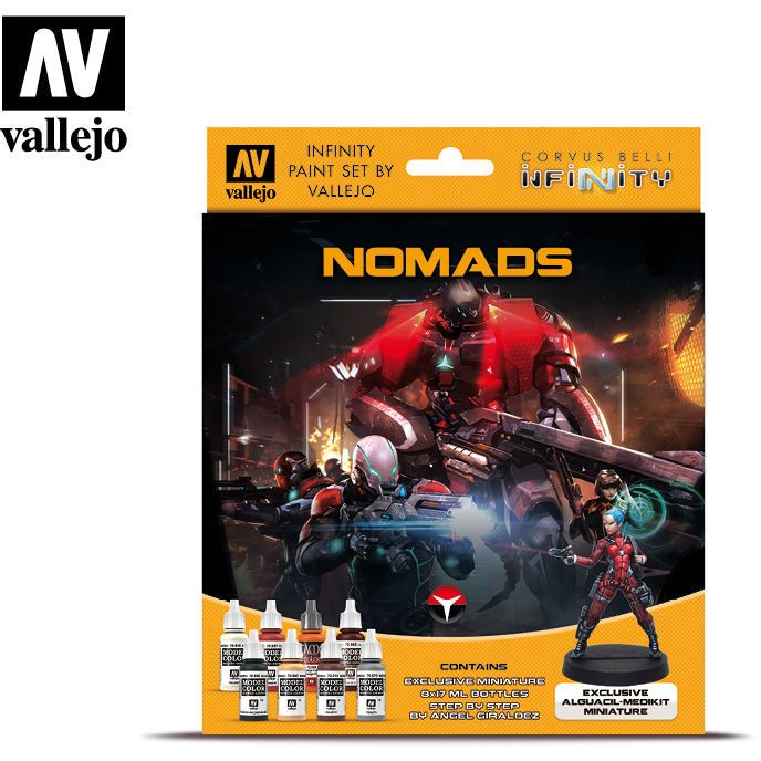 Vallejo Nomads. Infinity Paint Set - Vallejo - ModelCars.com