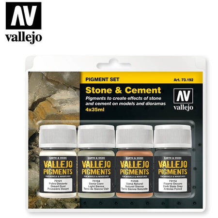 Vallejo Pigments - Stone & Cement - Vallejo - ModelCars.com