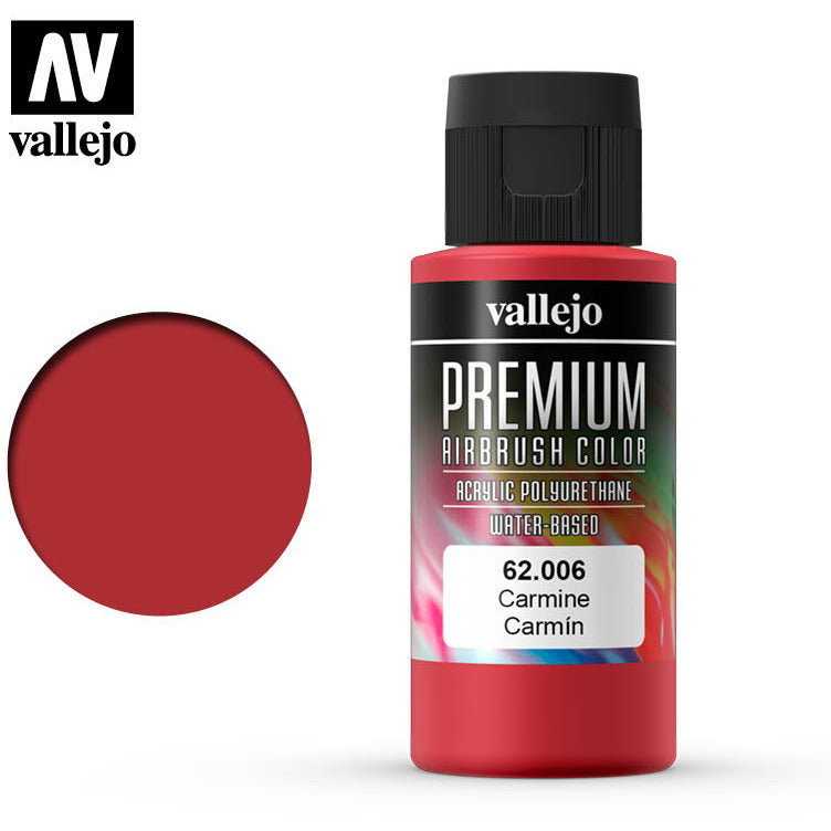 Premium Airbrush Color Vallejo Carmine 62006