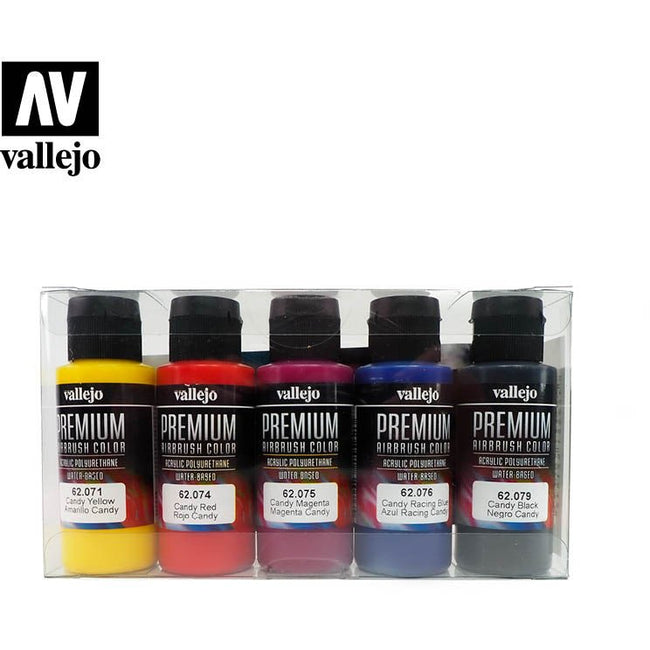 Vallejo Premium RC Color Sets - Candy Colors - Vallejo - ModelCars.com