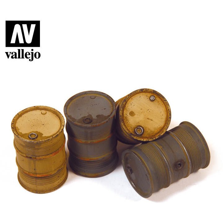 Vallejo Scenics - German Fuel Drums (no. 2) - Vallejo - ModelCars.com