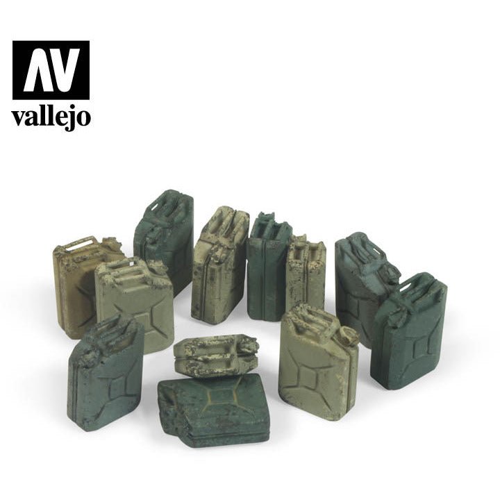 Vallejo Scenics - German Jerrycan Set - Vallejo - ModelCars.com
