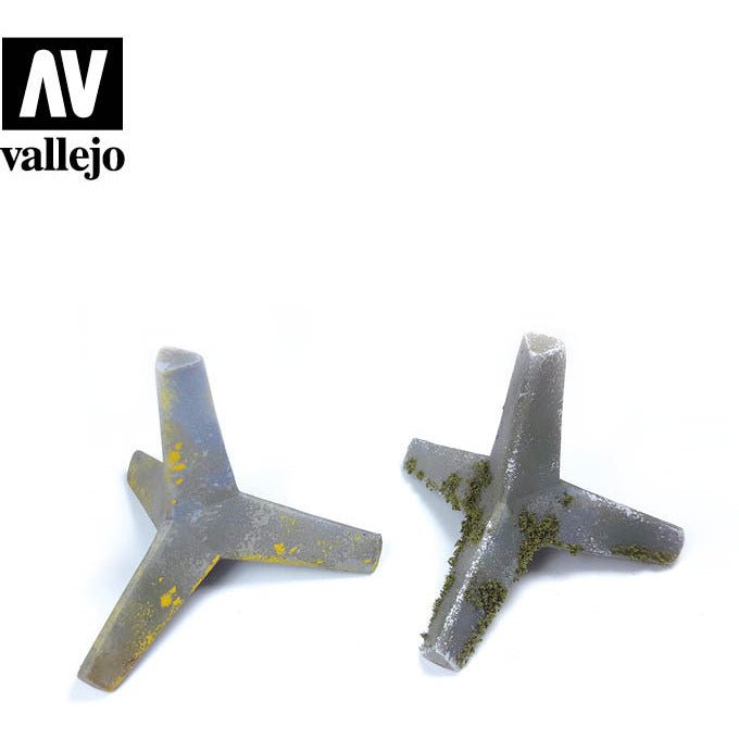 Vallejo Scenics - Trident Anti - Tank Obstacle - Vallejo - ModelCars.com