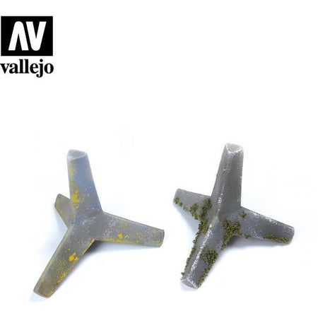 Vallejo Scenics - Trident Anti - Tank Obstacle - Vallejo - ModelCars.com