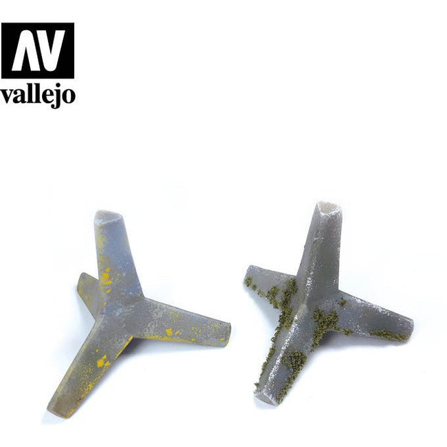 Vallejo Scenics - Trident Anti - Tank Obstacle - Vallejo - ModelCars.com