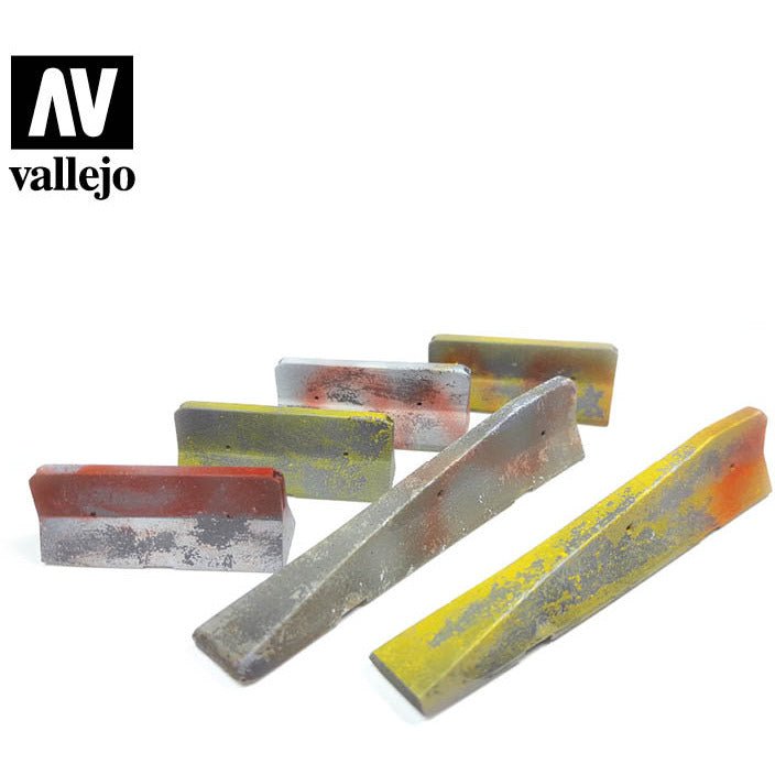 Vallejo Scenics - Urban Concrete Barriers - Vallejo - ModelCars.com