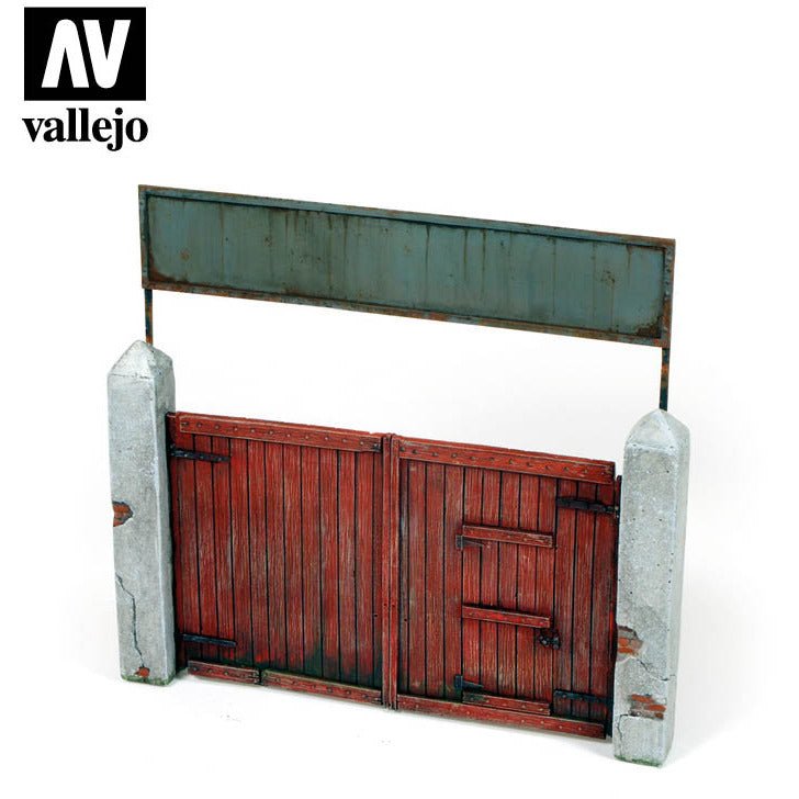 Vallejo Scenics - Village Gate Scale 1/35 - Vallejo - ModelCars.com