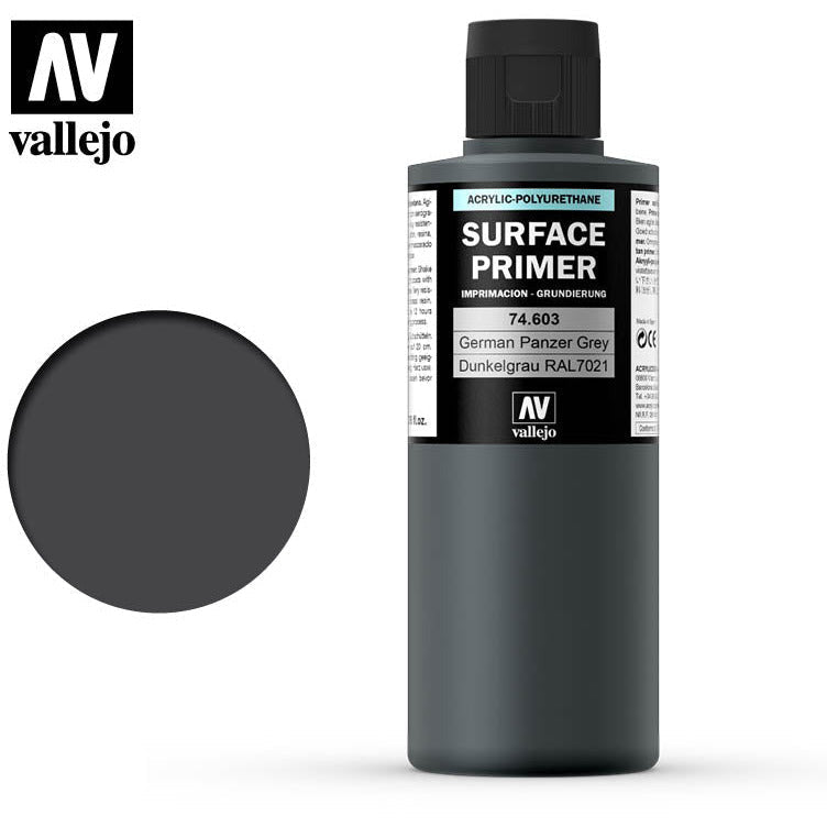 Vallejo Surface Primer german panzer grey 74603-Vallejo-ModelCars.com
