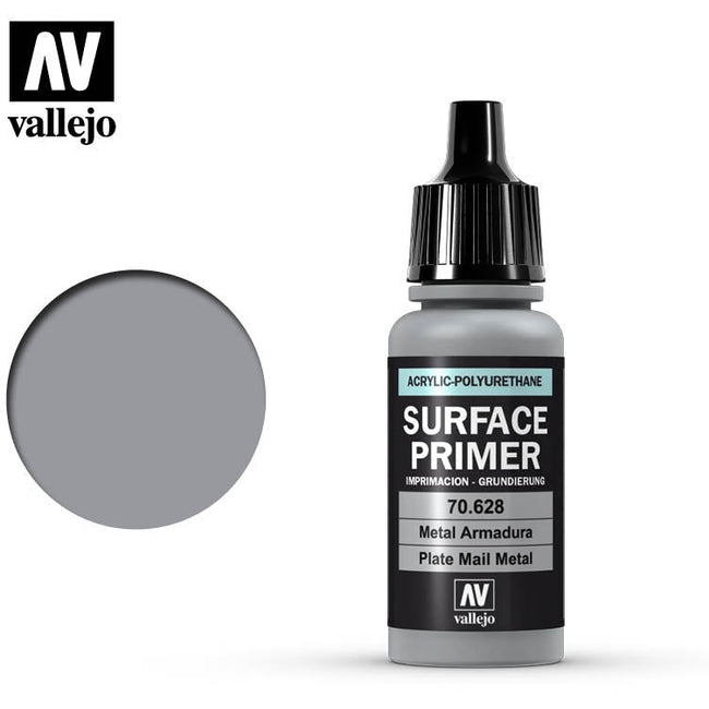 Vallejo Surface Primer Plate Mail Metal 70628 - Vallejo - ModelCars.com