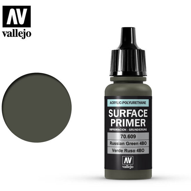 Vallejo Surface Primer Russian Green 4BO 70609 - Vallejo - ModelCars.com