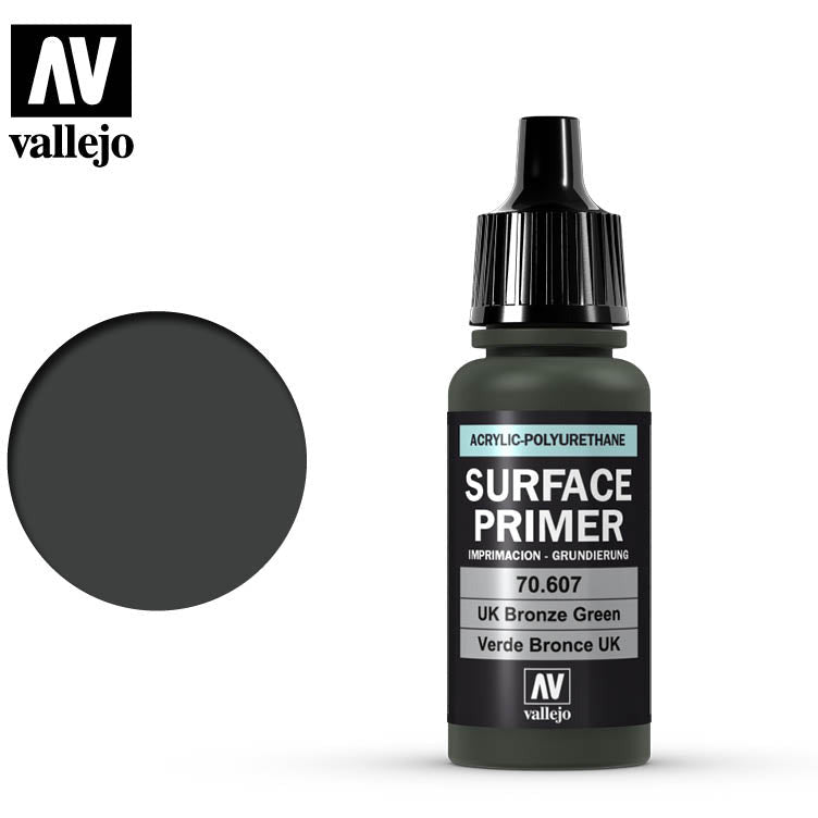 Vallejo Surface Primer UK Bronze Green 70607