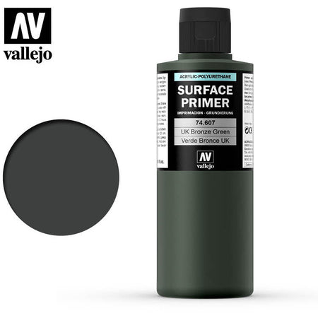 Vallejo Surface Primer UK Bronze Green 74607 - Vallejo - ModelCars.com