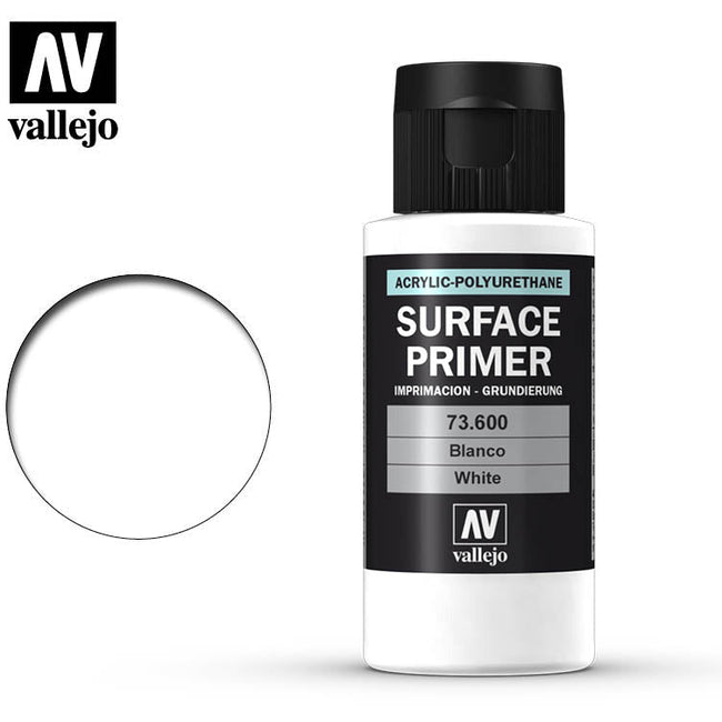Vallejo Surface Primer White 73600 in 17ml bottles - Vallejo - ModelCars.com