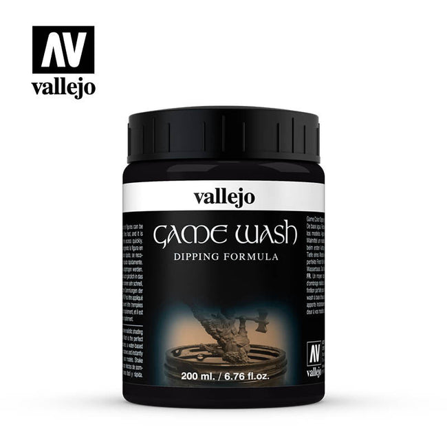 Vallejo Vallejo Game Color Black Wash 73301 for painting miniatures - Vallejo - ModelCars.com