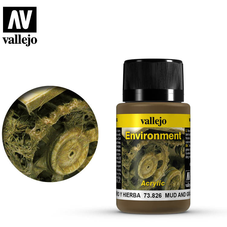 Vallejo Weathering Effects Mud and Grass 73826