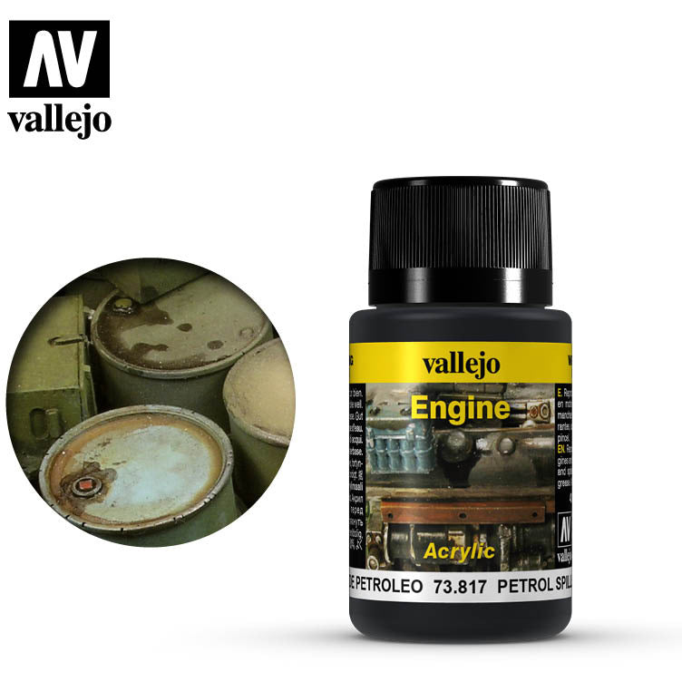 Vallejo Weathering Effects Petrol Spills 73817