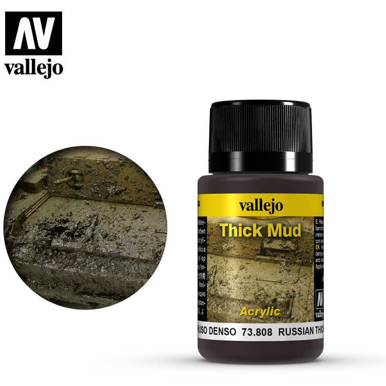 Vallejo Weathering Effects Russian Thick Mud 73808