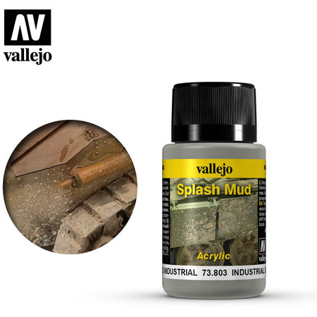 Vallejo Weathering Effects Industrial Splash Mud 73803