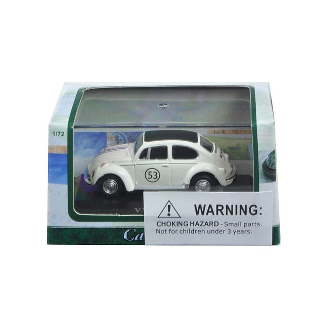 Volkswagen Beetle 53 in Display Case 1/72 Diecast Model Car by Cararama-Cararama-ModelCars.com