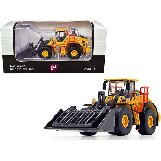 Volvo L180H Refuse Wheel Loader 1/87 (HO) Diecast Model by First Gear - First Gear - ModelCars.com