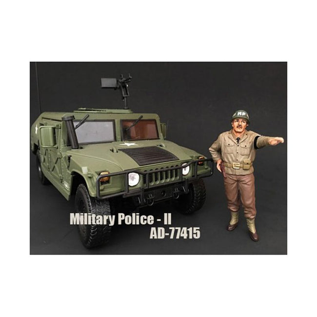 WWII Military Police Figure II For 1:18 Scale Models by American Diorama-American Diorama-ModelCars.com
