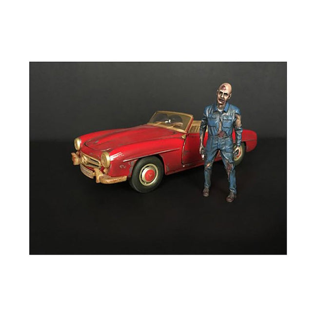 Zombie Mechanic Figurine I for 1/18 Scale Models by American Diorama-American Diorama-ModelCars.com