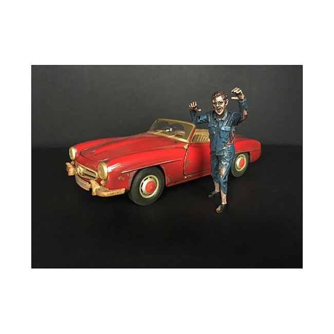 Zombie Mechanic Figurine II for 1/18 Scale Models by American Diorama-American Diorama-ModelCars.com
