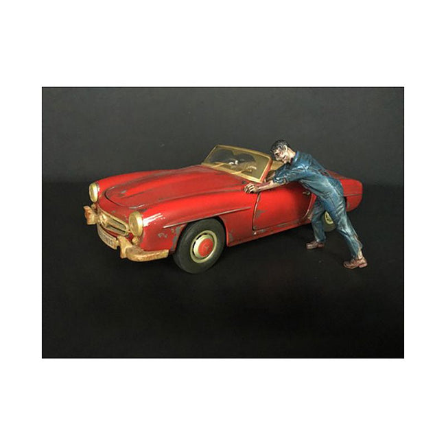 Zombie Mechanic Figurine IV for 1/24 Scale Models by American Diorama-American Diorama-ModelCars.com
