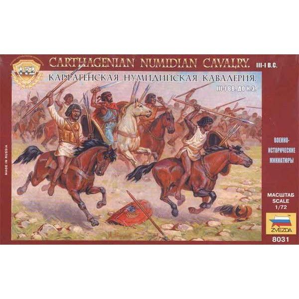 Zvezda 1/72 Scale Carthagenian Numidian Cavalry-Zvezda-ModelCars.com